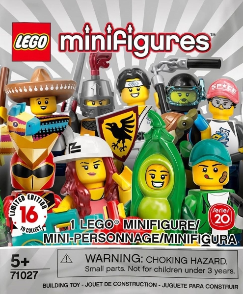 71027-1 Minifigure, Series 20 (Complete Random Set of 1 Minifigure)