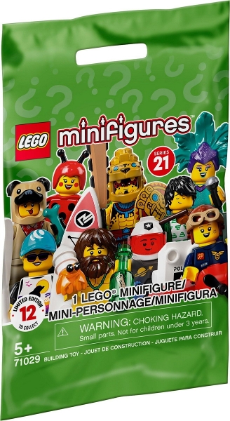 71029-1 Minifigure, Series 21 (Complete Random Set of 1 Minifigure)