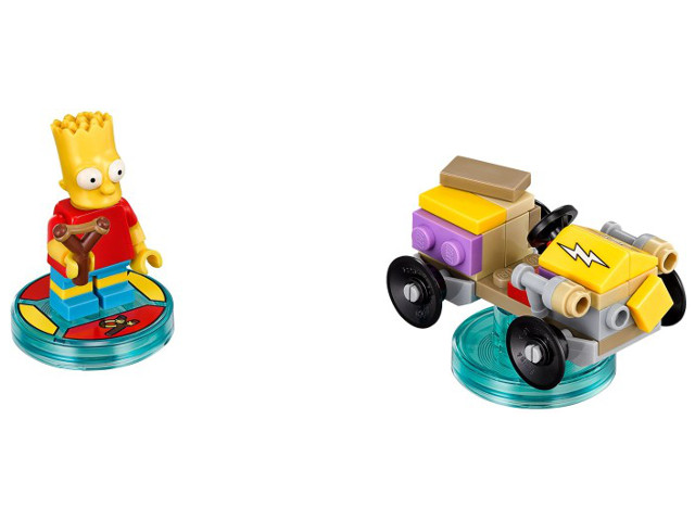 71211-1 Fun Pack - The Simpsons (Bart and Gravity Sprinter)