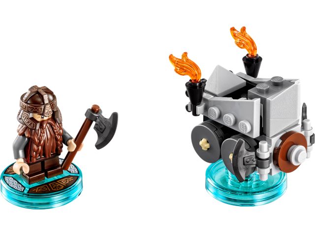 71220-1 Fun Pack - The Lord of the Rings (Gimli and Axe Chariot)