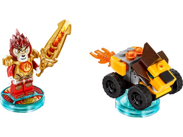 71222-1 Fun Pack - Legends of Chima (Laval and Mighty Lion Rider)