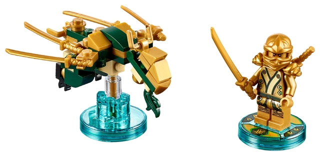 71239-1 Fun Pack - Ninjago (Lloyd and Golden Dragon)