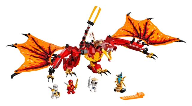 71753-1 Fire Dragon Attack