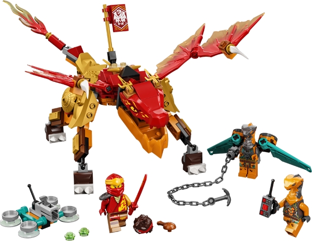 LEGO set: 71762-1, Kai’s Fire Dragon EVO