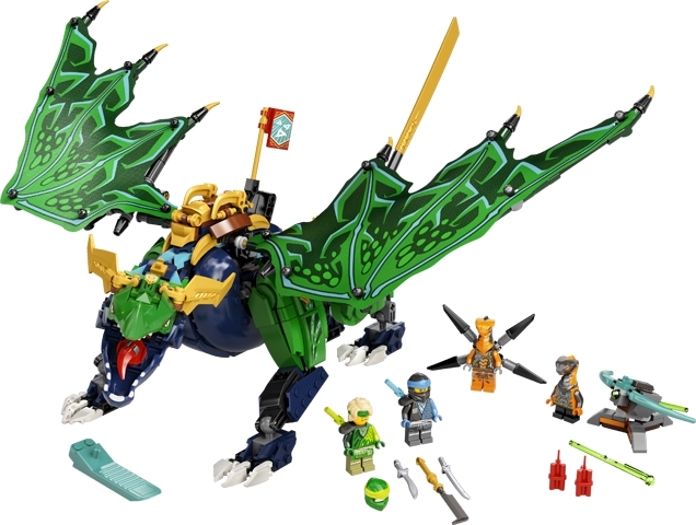 LEGO set: 71766-1, Lloyd’s Legendary Dragon