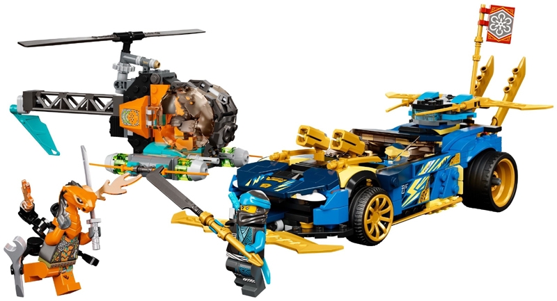 LEGO set: 71776-1, Jay and Nya's Race Car EVO