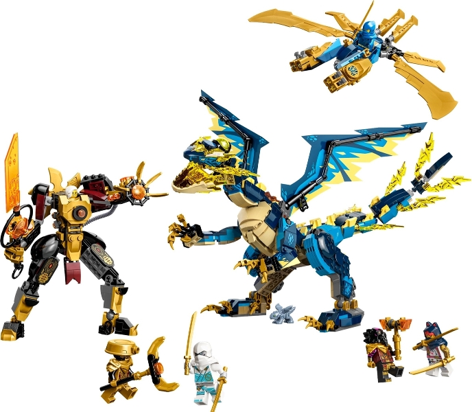LEGO set: 71796-1, Elemental Dragon vs. The Empress Mech