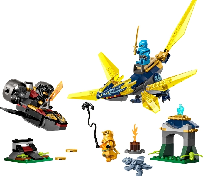 LEGO set: 71798-1, Nya and Arin's Baby Dragon Battle