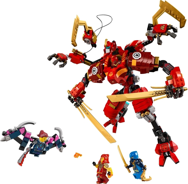 LEGO set: 71812-1, Kai's Ninja Climber Mech