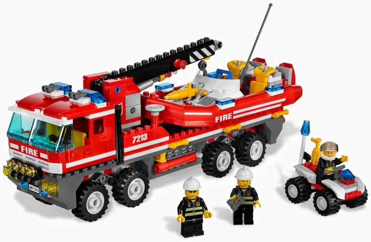 7213-1 Off-Road Fire Truck & Fireboat