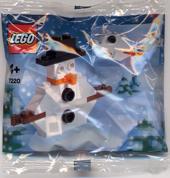 7220-1 Snowman polybag