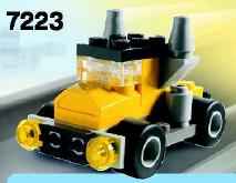 7223-1 Yellow Truck polybag