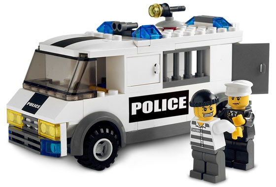 7245-1 Prisoner Transport - Black/Green Sticker Version