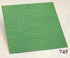 745-1 Baseplate, Green