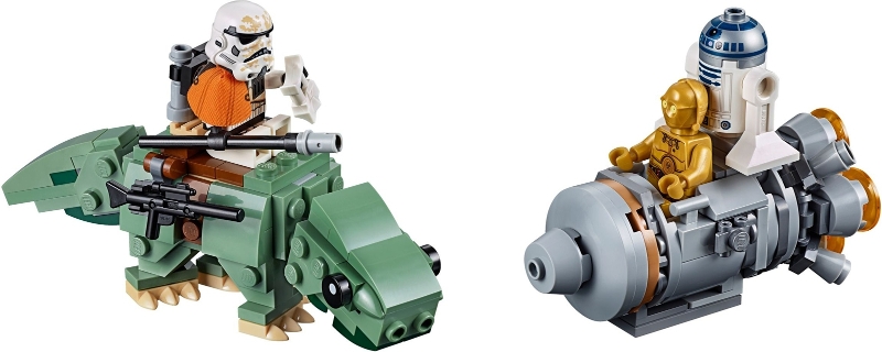 75228-1 Escape Pod vs. Dewback Microfighters