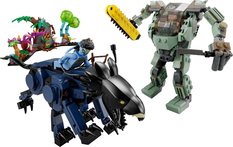 LEGO set: 75571-1, Neytiri & Thanator vs. AMP Suit Quaritch