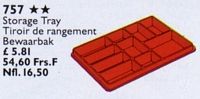 757-1 Storage Tray