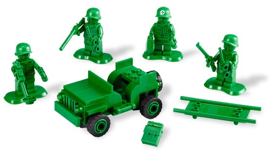 7595-1 Army Men on Patrol