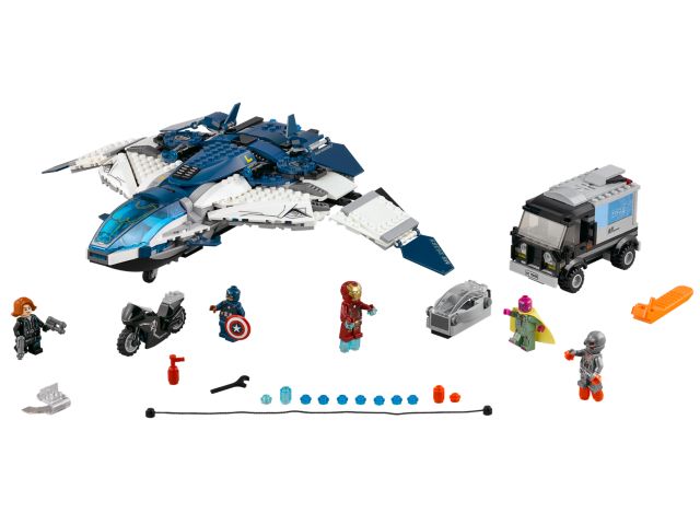 76032-1 The Avengers Quinjet City Chase