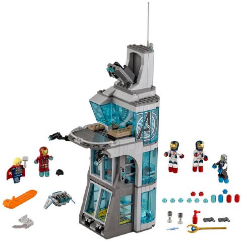 76038-1 Attack on Avengers Tower