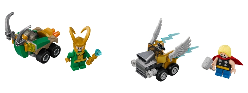 76091-1 Mighty Micros: Thor vs. Loki