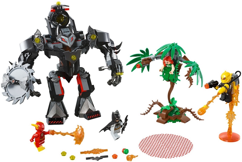 76117-1 Batman Mech vs. Poison Ivy Mech