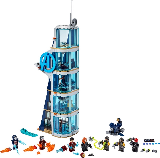 76166-1 Avengers Tower Battle