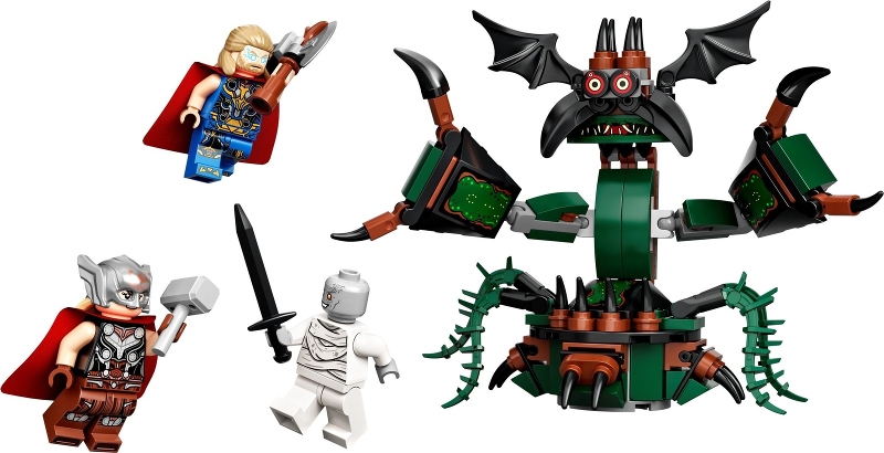 LEGO set: 76207-1, Attack on New Asgard