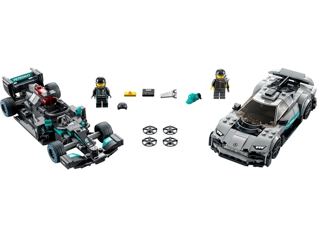 LEGO set: 76909-1, Mercedes-AMG F1 W12 E Performance & Mercedes-AMG Project One