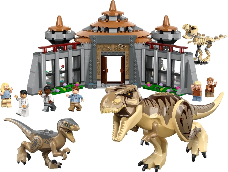 LEGO set: 76961-1, Visitor Center: T. rex & Raptor Attack