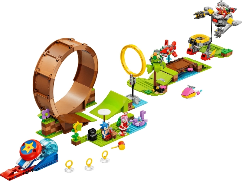 LEGO set: 76994-1, Sonic's Green Hill Zone Loop Challenge