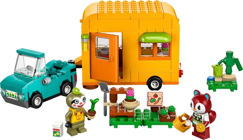 LEGO set: 77054-1, Leif's Caravan & Garden Shop