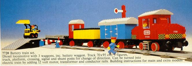 7720-1 Diesel Freight Train Set, battery