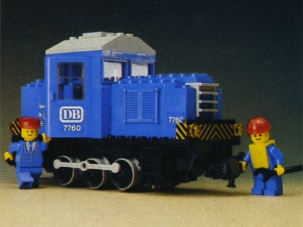 7760-1 Electric Diesel Locomotive (Diesel Shunter Locomotive)