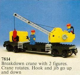 7814-1 Crane Wagon with Small Container