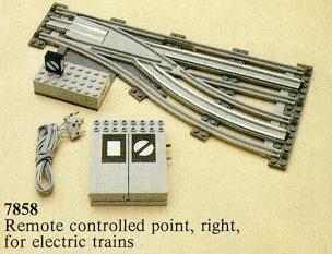 7858-1 Remote Controlled Points Right 12v