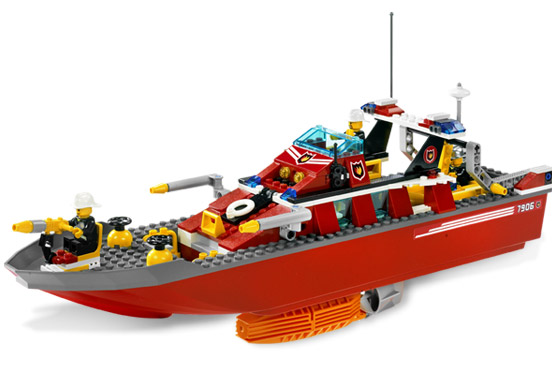 7906-1 Fire Boat (Fireboat)