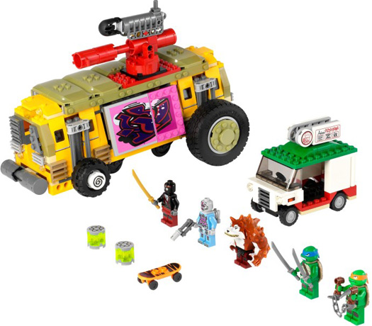 A Teenage Mutant Ninja Turtles set