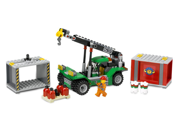 LEGO set: 7992-1, Container Stacker