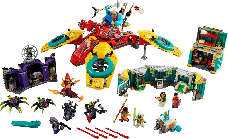 LEGO set: 80023-1, Monkie Kid's Team Dronecopter