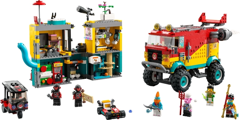 LEGO set: 80038-1, Monkie Kid's Team Van