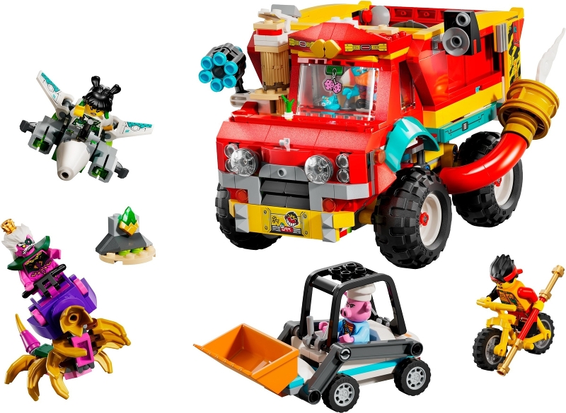 LEGO set: 80055-1, Monkie Kid's Team Power Truck