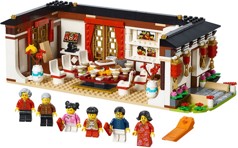 LEGO set: 80101-1, Chinese New Year's Eve Dinner