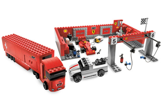 8155-1 Ferrari F1 Pit