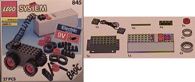 845-1 Battery Motor, 9V