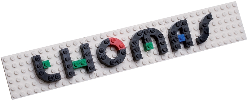 LEGO set: 852522-1, Name Plate