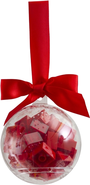 Holiday Ornament with Red Bricks