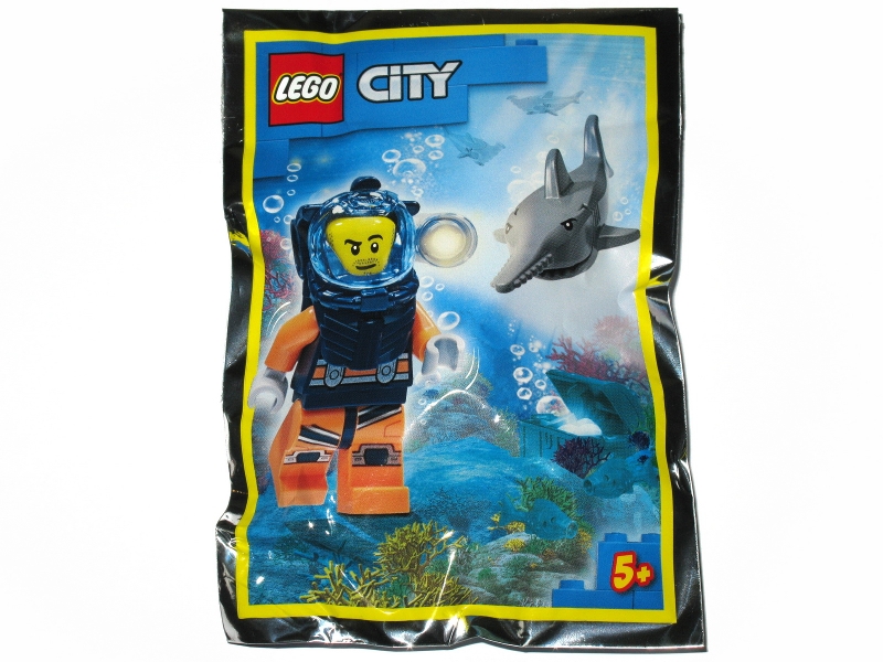 862011-1 Diver and Sawfish foil pack