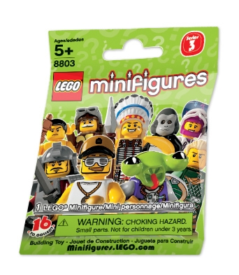 8803-1 Minifigure, Series 3 (Complete Random Set of 1 Minifigure)