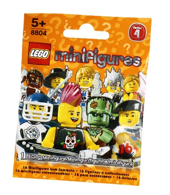 8804-1 Minifigure, Series 4 (Complete Random Set of 1 Minifigure)